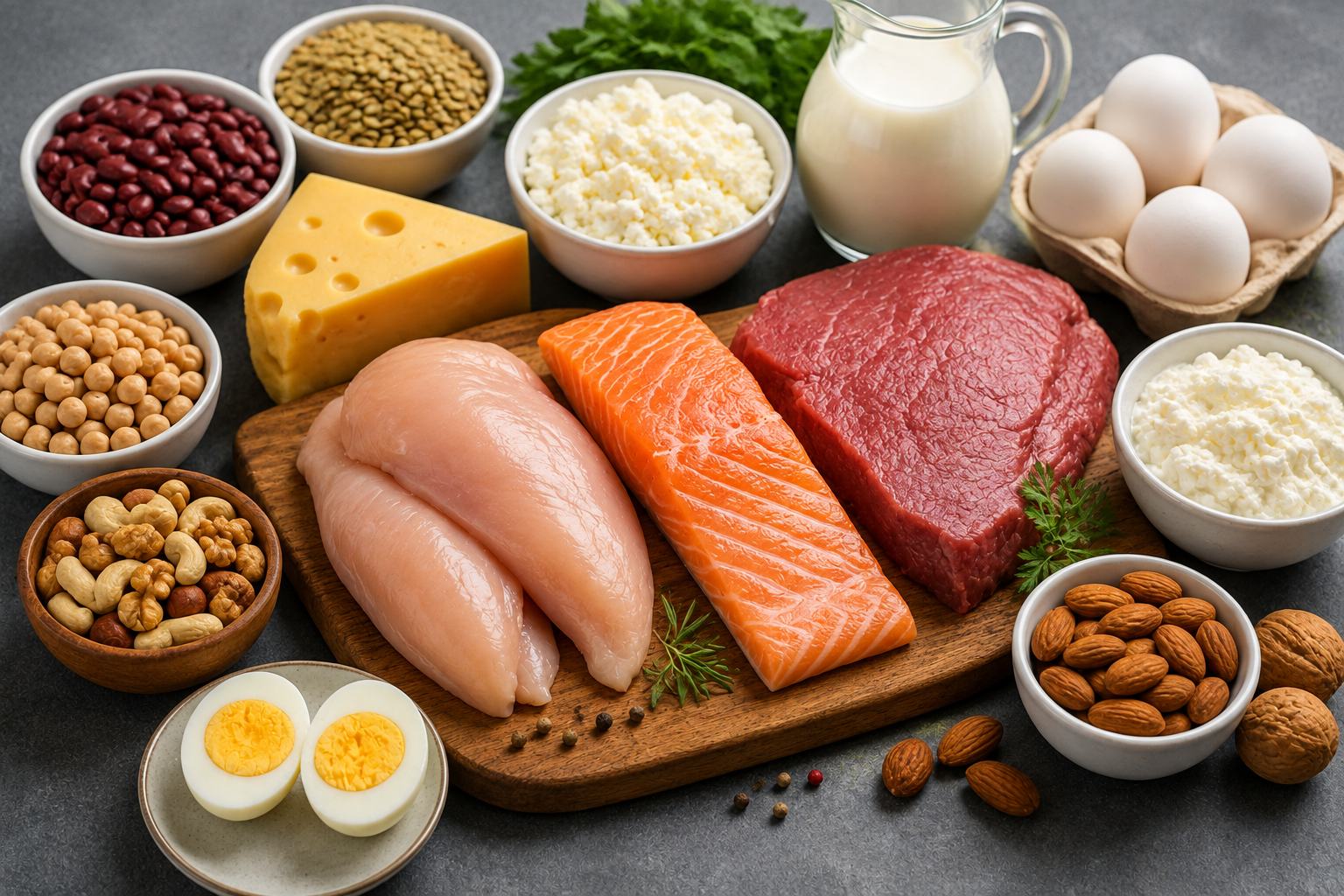 Protein rich foods