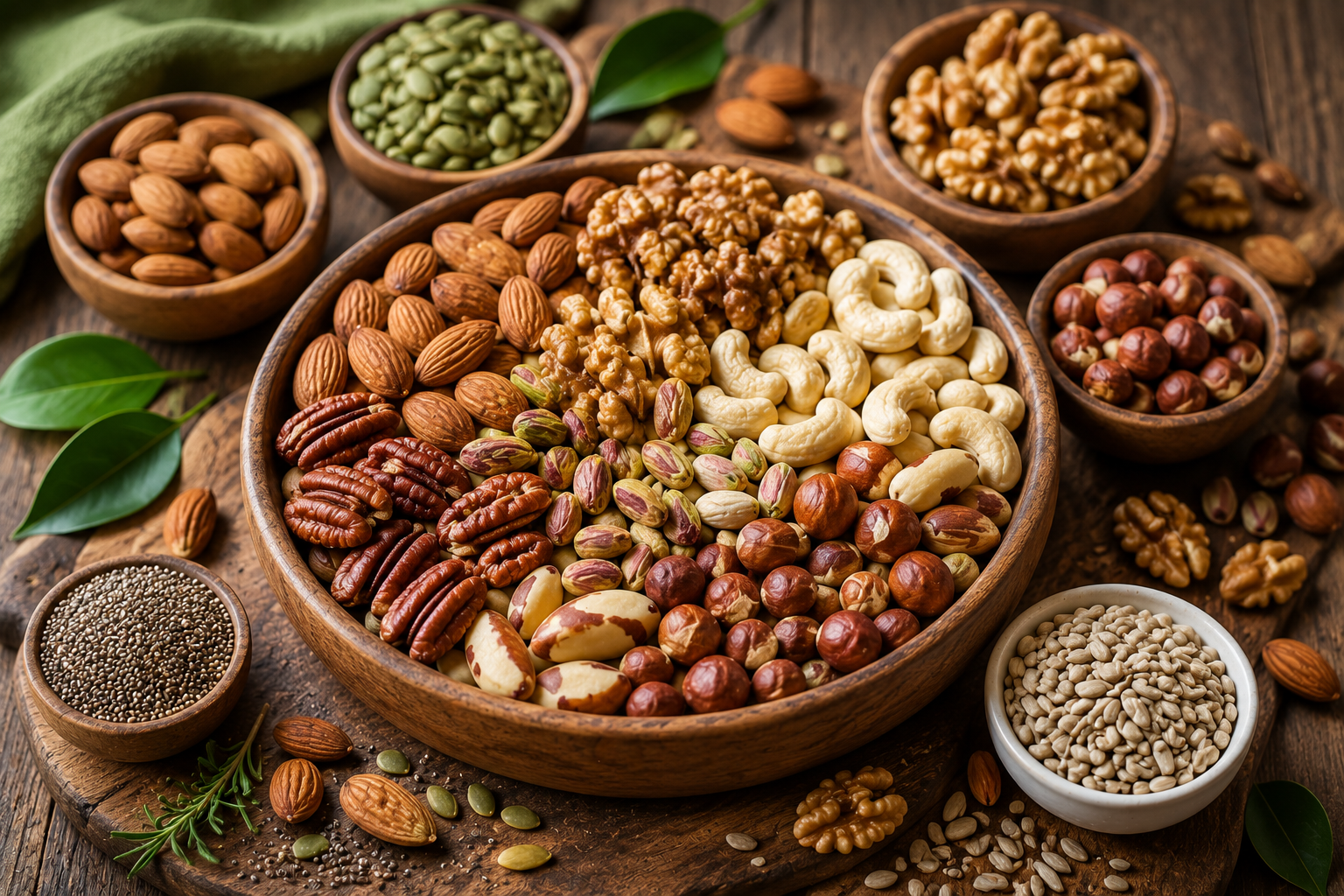 Nuts and seeds